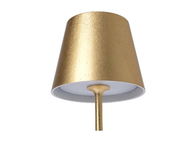 Table Lamp Poldina Pro Gold Leaf Zafferano 184496 978ld0340bfo