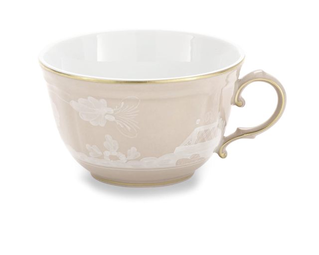 Tea cup oriente italiano meringa porcelain