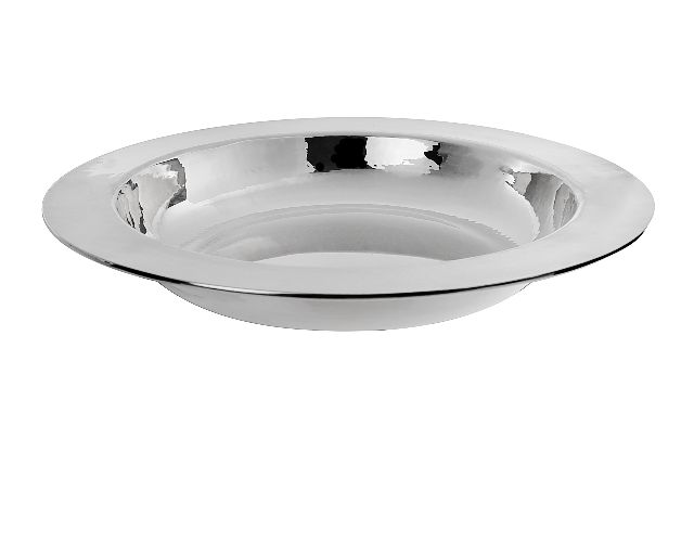 Bacile argento in stile cardinale