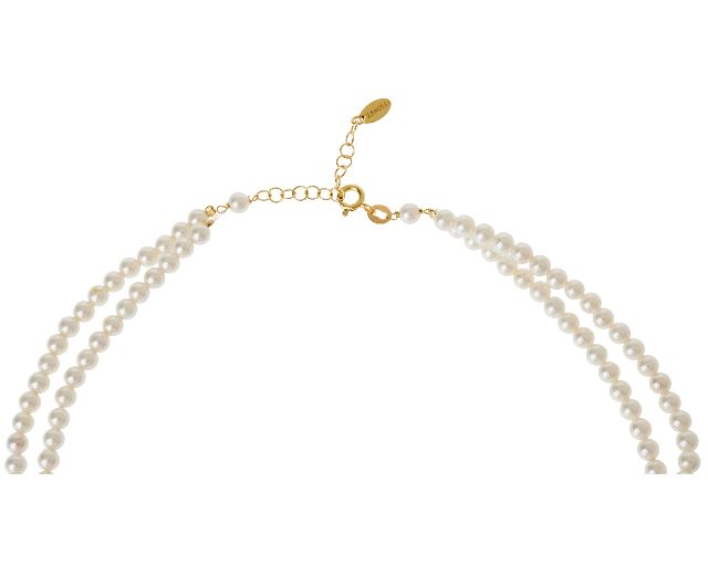 Collana Argento Con Perle Di Fiume E Cristallo Vinaccia Selezione Zanolli 185418 726cl2762
