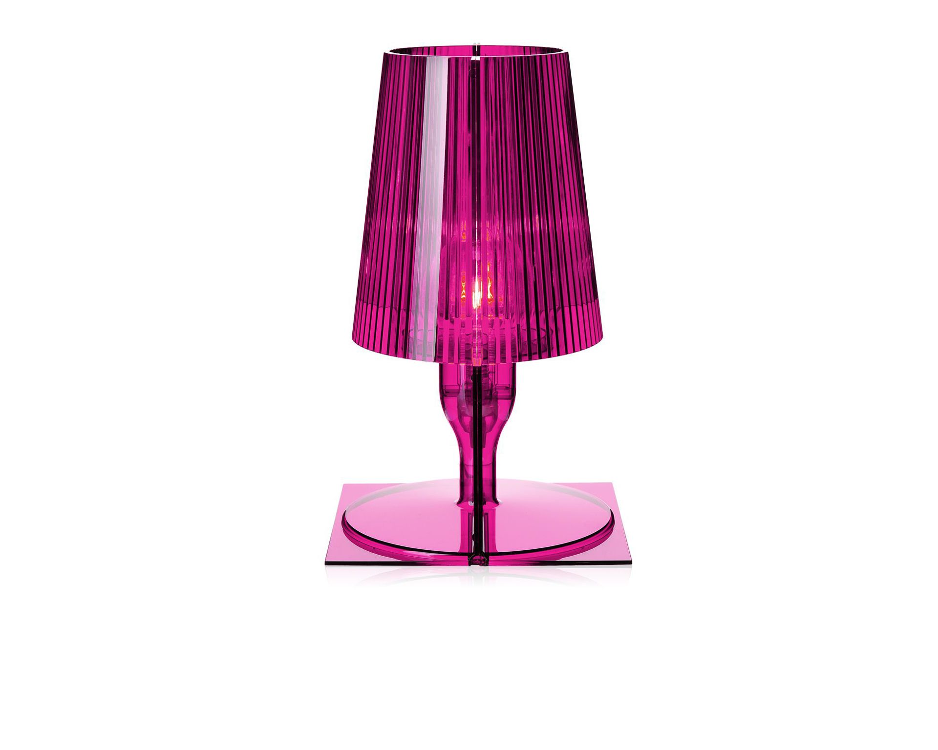 Lampada Da Tavolo Take Rosa Kartell 148283 90609050ro