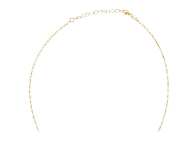 Collana Argento Dorato Con Pendente Goccia Selezione Zanolli 185875 611cl00391