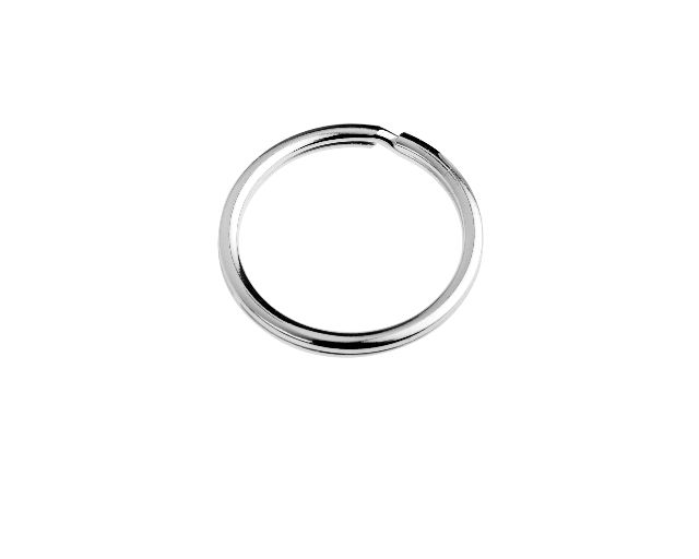 Round brisè silver