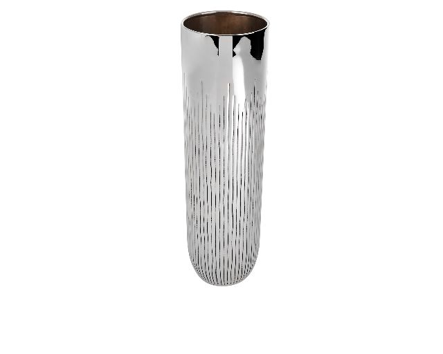 Vase helios silver