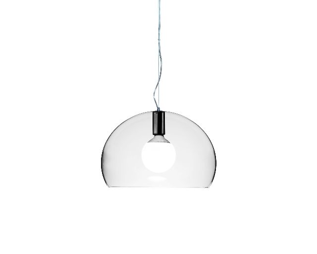 Lampada sospensione small fl/y trasparente