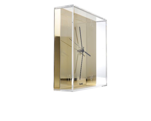 Wall Clock Ticetac Gold Metal Kartell 131163 90601910gg