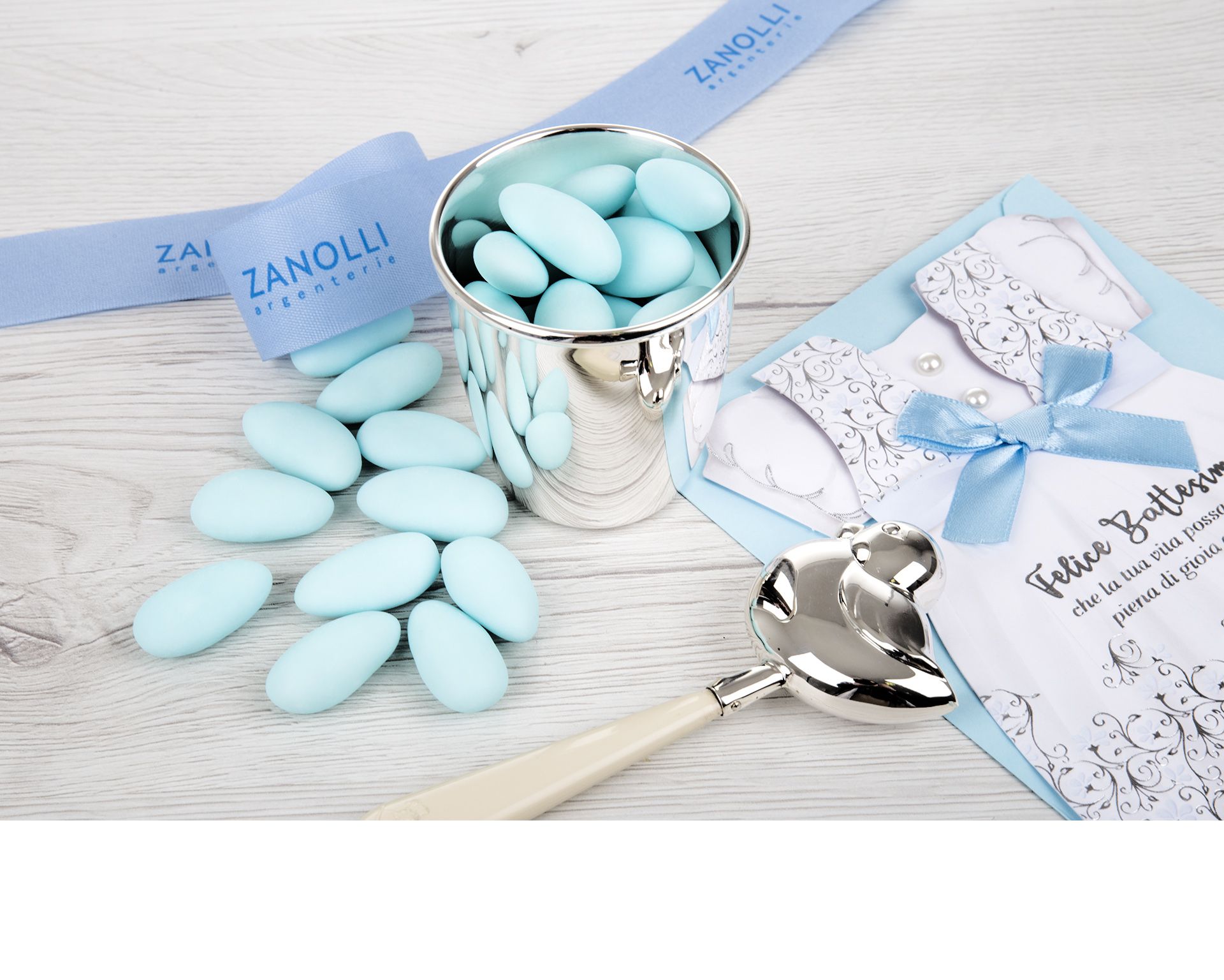 Baby Glass Silver In English Style Selezione Zanolli