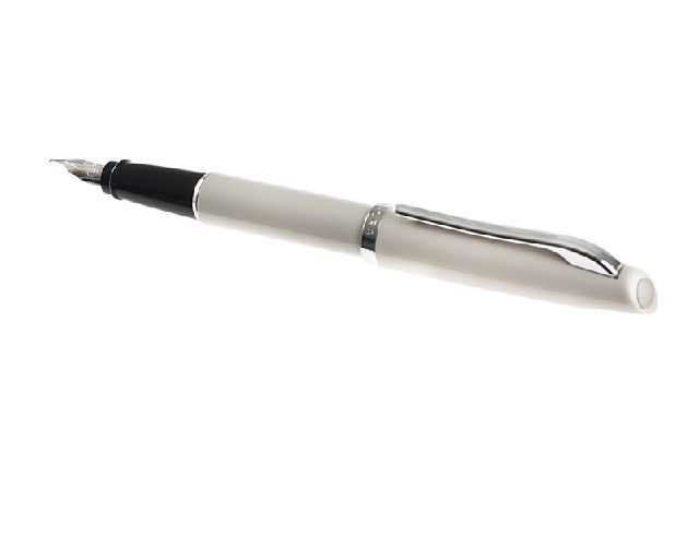 Penna stilografica style resin crema