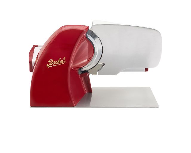 Affettatrice elettrica home line plus 200 acciaio colore rosso