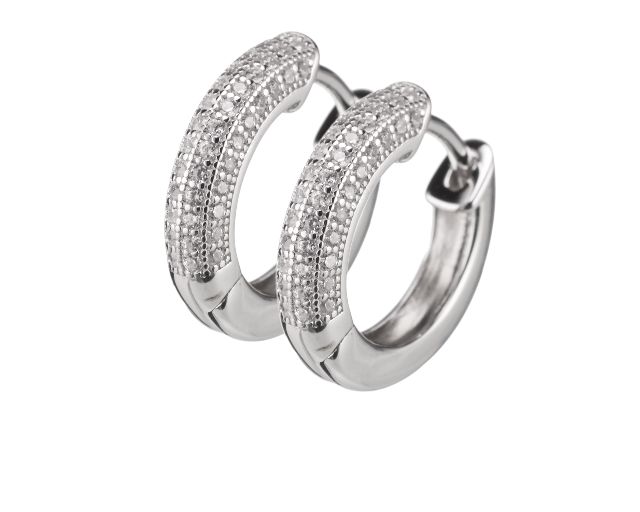 Orecchini argento con cubic zirconia