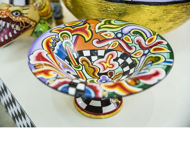 Coppa M Bowl M Dipinta A Mano Toms Drag 49344 753td4010