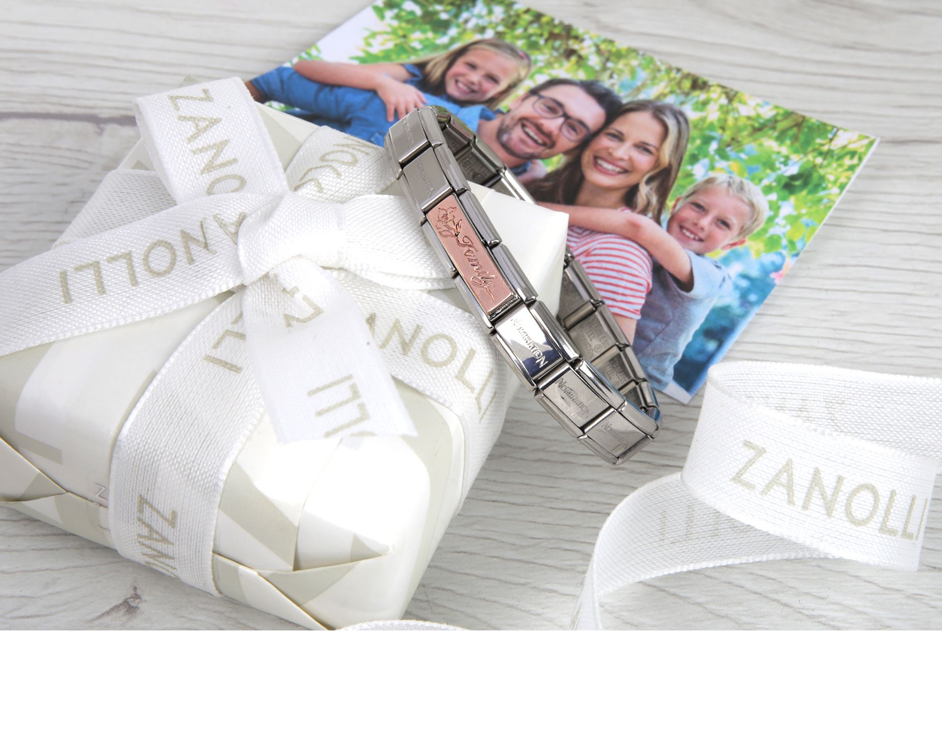 Bracciale Composable Acciaio Famiglia Nomination 161660 754brcfamily
