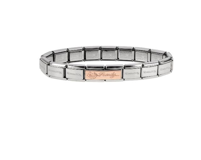 Bracciale Composable Acciaio Famiglia Nomination 161660 754brcfamily