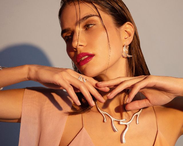 Collana nerea argento