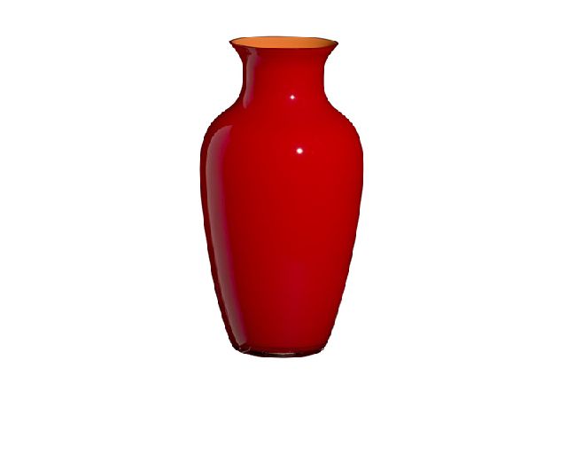 Vaso I Cinesi Vetro Di Murano Aragosta Rosso Moretti Arancio Carlo Moretti 40001 6771974ra