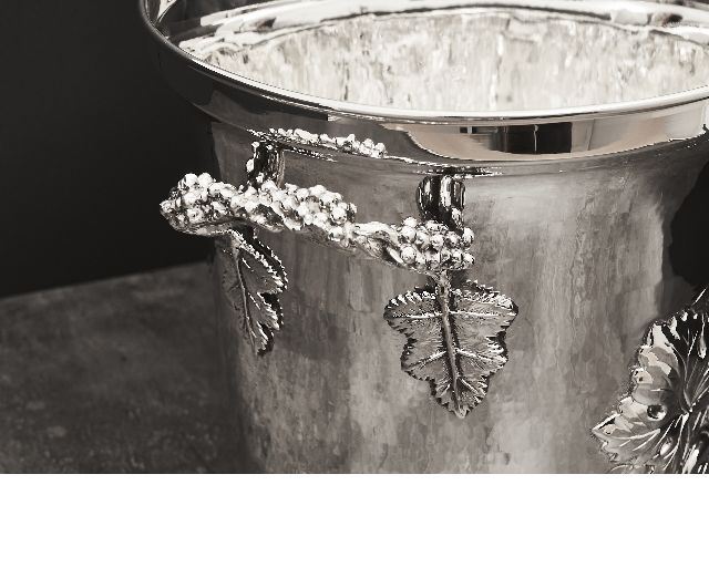 Wine Bucket Silver Zanolli Vintage 185339 Us0007028