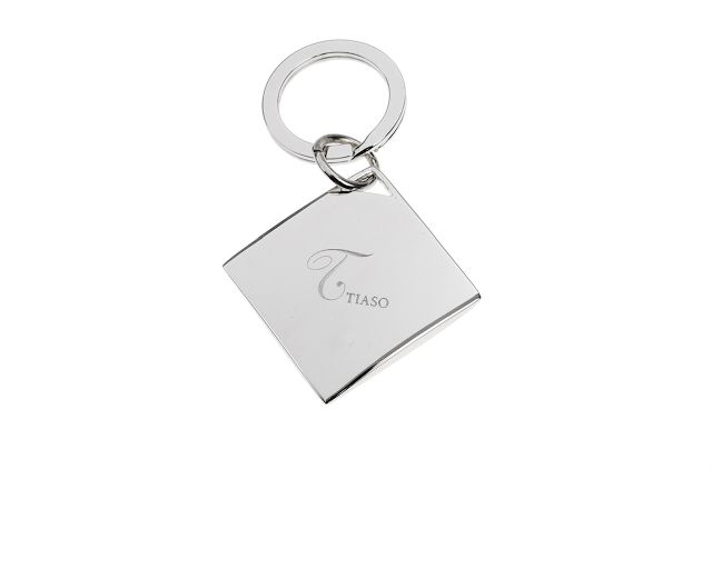 Keychain Diamond Silver Plated Selezione Zanolli