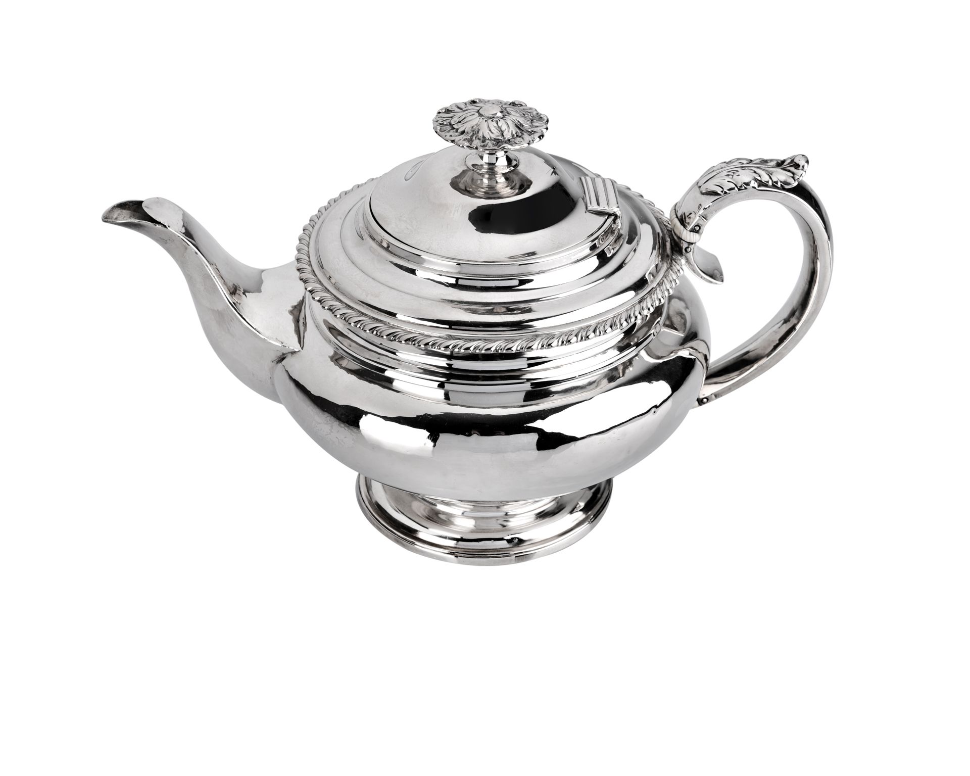 Teiera Argento Londra Gb 1824 1825 Selezione Zanolli 134096 V81r0708