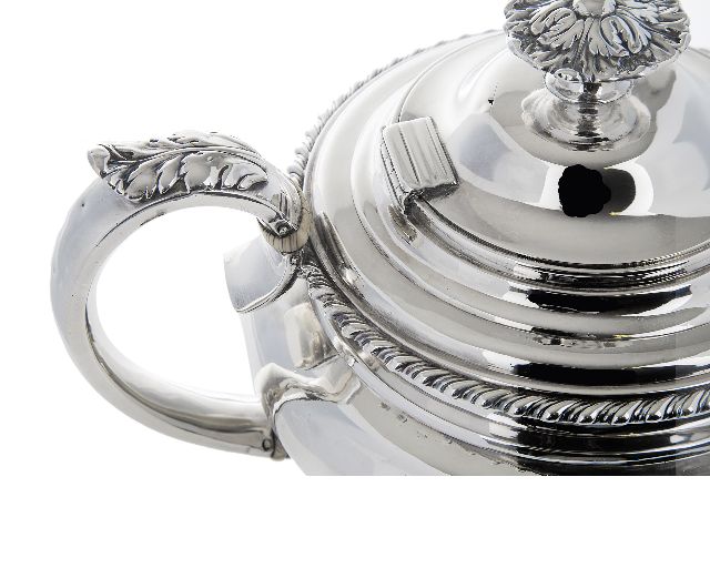 Teiera Argento Londra Gb 1824 1825 Selezione Zanolli 134096 V81r0708