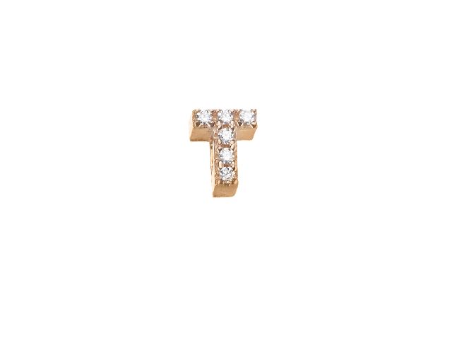 Ciondolo lettera dancing names argento