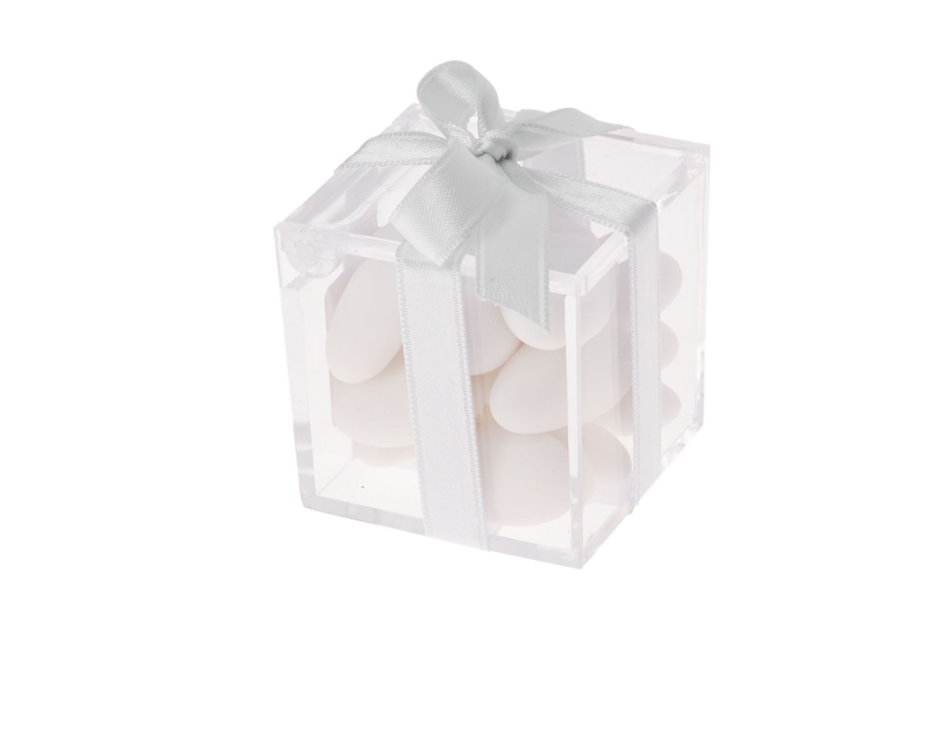 Favor White Confetti And White Ribbon Selezione Zanolli 181273 C24nb026