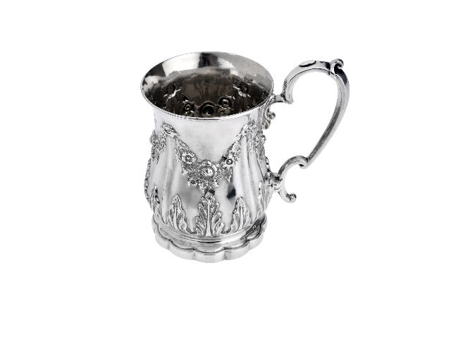 Mug silver 172 grammi sheffield (gb) 1857-1858