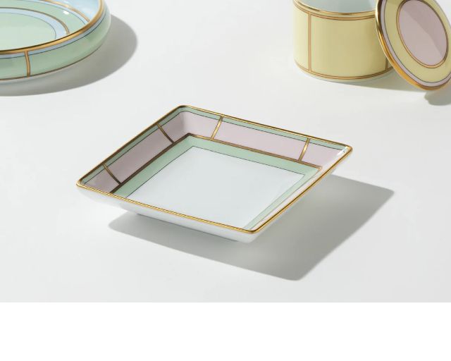 Square Valet Tray Diva Porcelain Pink Richard Ginori 183620 F17201cp22013xd02