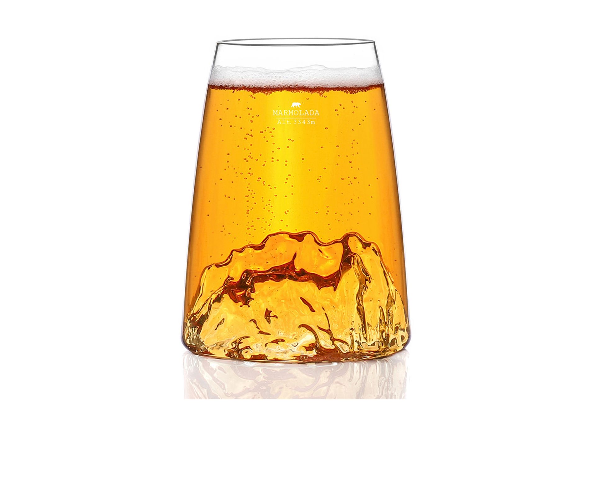 Bicchiere Long Drink Topographic Marmolada Alaskan Maker 189451 200vdma