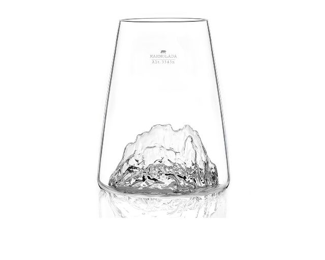 Bicchiere Long Drink Topographic Marmolada Alaskan Maker 189451 200vdma