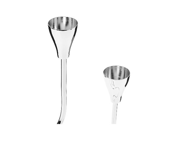Candeliere A Filo Silver Plated A Due Fiamme Selezione Zanolli 174138 519s12891