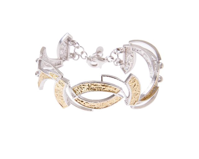 Bracciale nascita-crescita argento