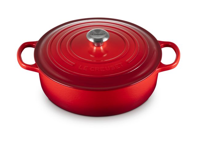 Rice Pan Evolution Cast Iron Cerise Le Creuset