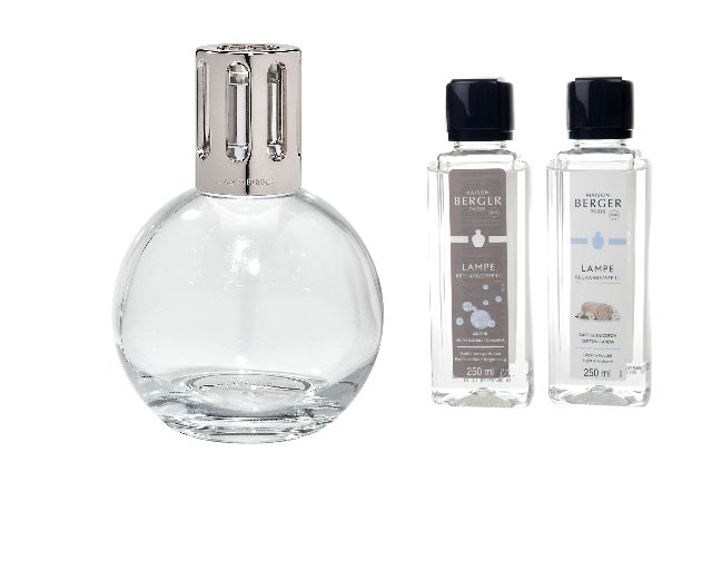 Cofanetto lampada catalitica l'essentielle ronde con 2 ricariche da 250 ml