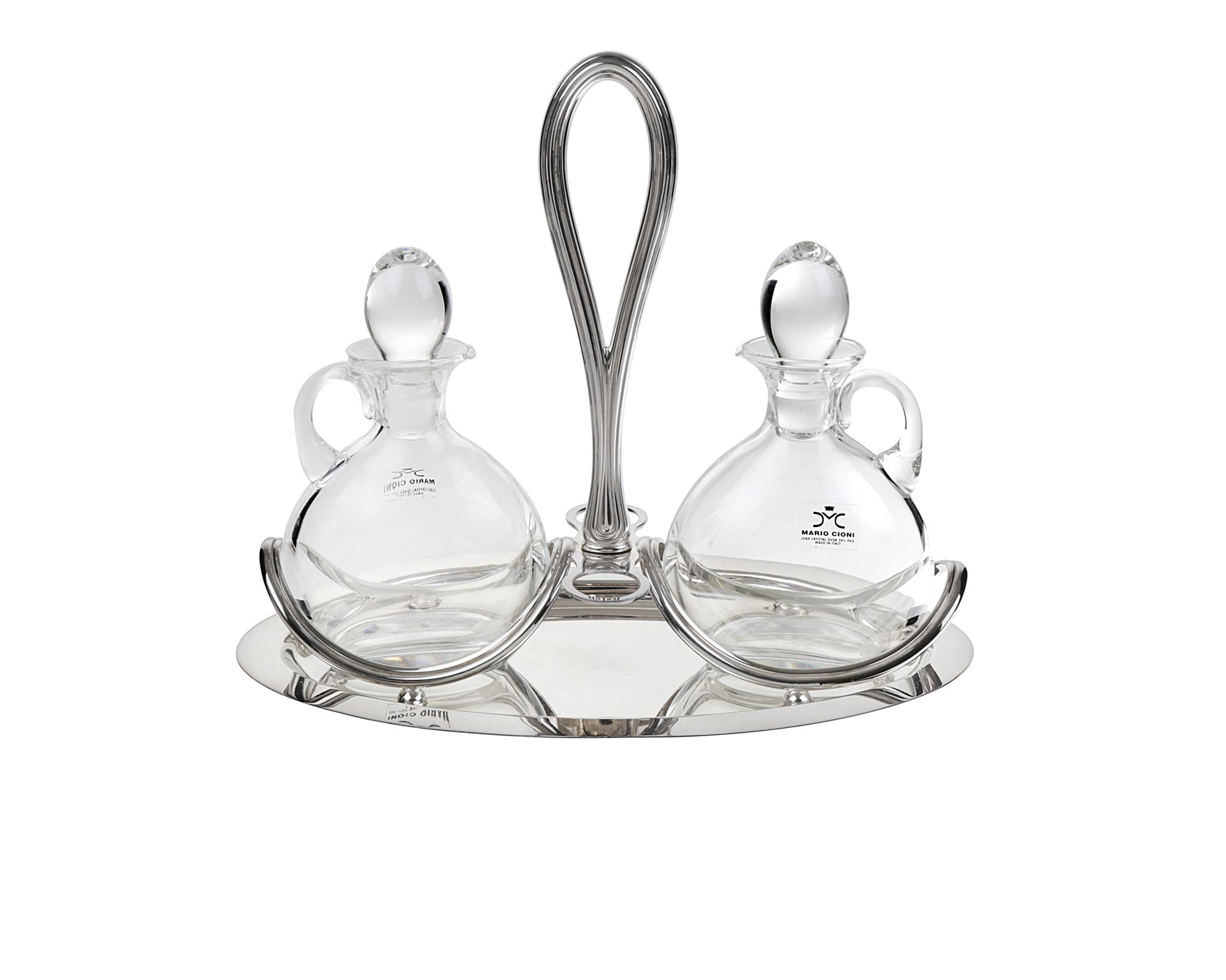 Oval Cruet Silver In 700 Style Selezione Zanolli 2717 0171946a