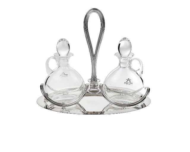 Oval cruet silver in 700 style