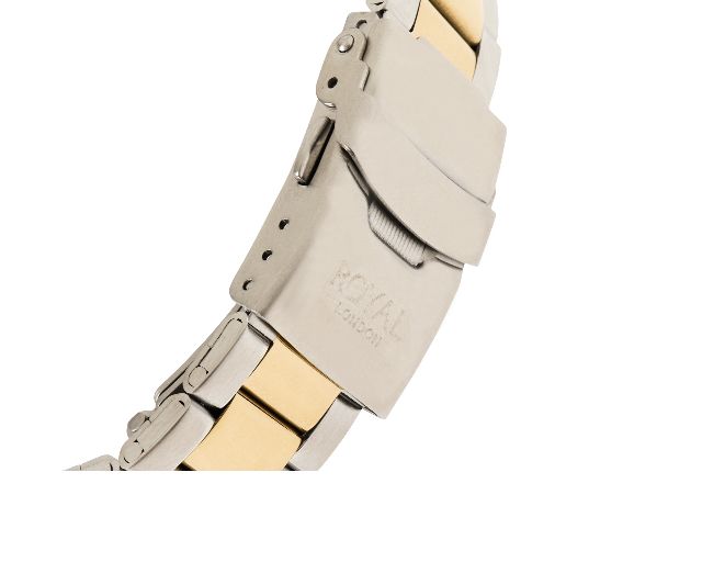 Orologio Da Polso Donna Acciaio Con Quadrante Bianco Royal London 188681 888rl4152709