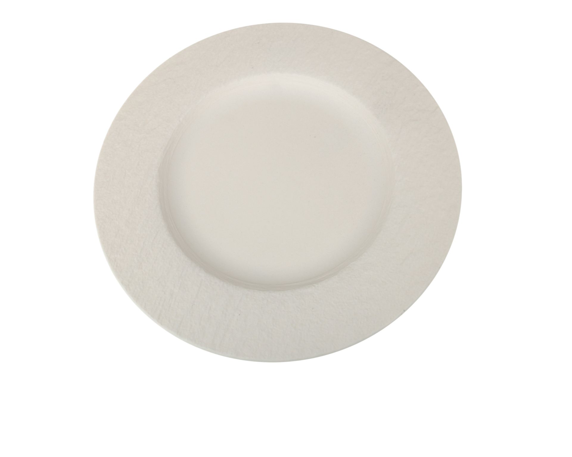 Piatto Piano Manufacture Rock Porcellana Bianco Villeroy E Boch