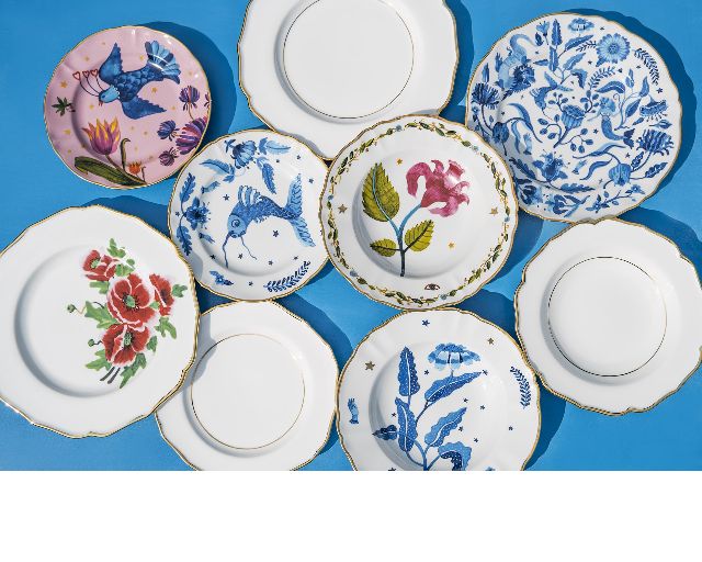 Fruit Plate La Tavola Scomposta Porcelain Bitossi Home 162455 954ftb00070