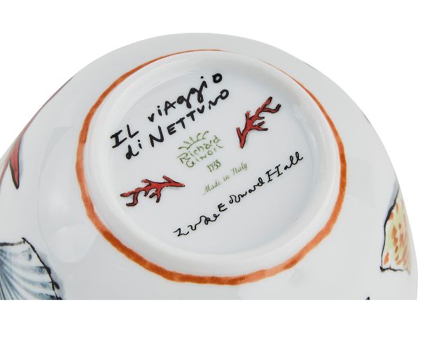 Coppa Tonda Il Viaggio Di Nettuno Porcellana Bianca Richard Ginori 161773 F03100in0200170b38