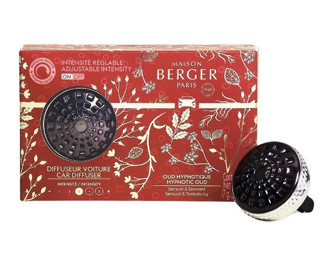 Diffusore auto celebration con fragranza oud hypnothyque