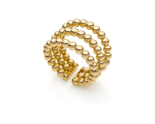 Anello bubbles con fili di palline