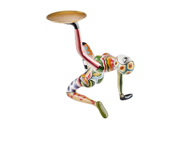 Acrobat s hand painted