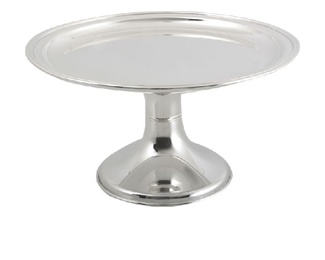 Cake stand silver in english style