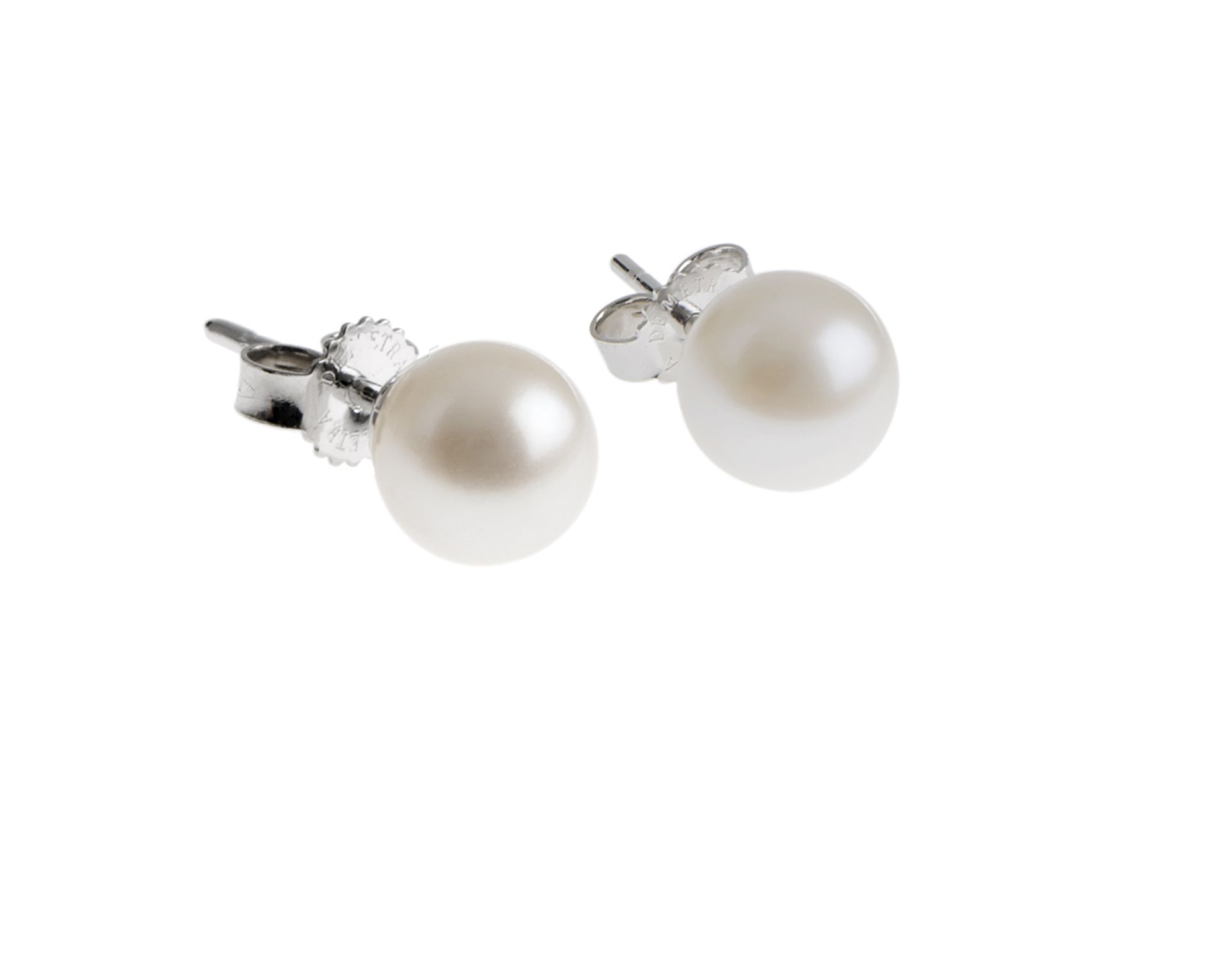 Earrings Gold 750 And White Pearls Grown 24 Months Selezione Zanolli