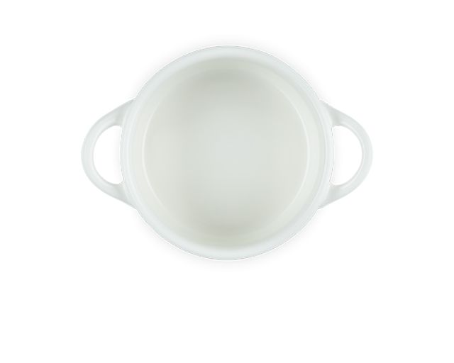 Mini Cocotte Gres Meringue Le Creuset