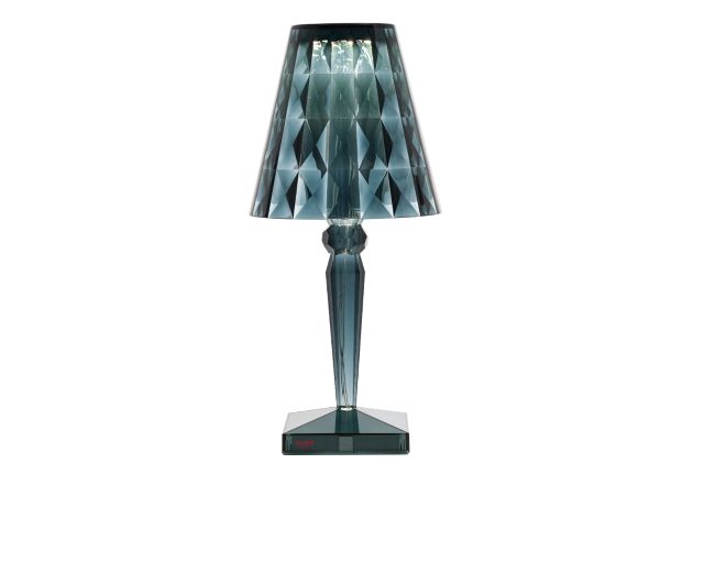 Lamp big battery light blue