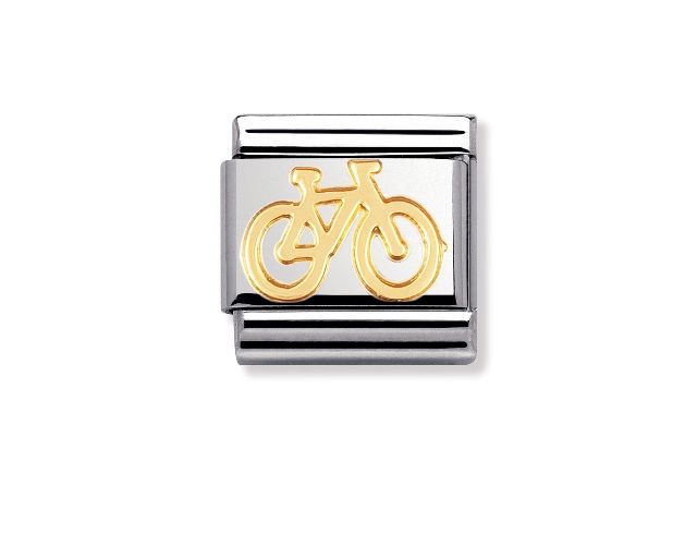 Bike composable steel and gold
