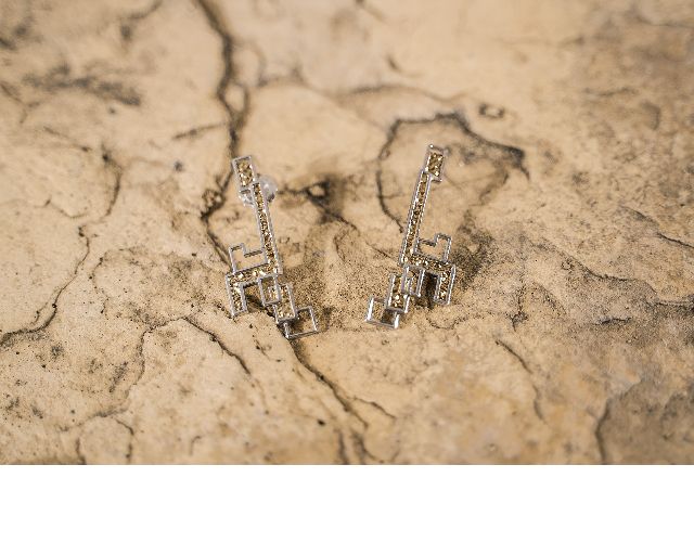 Earrings Vita Nel Deserto Silver Selezione Zanolli 163235 959or010318o