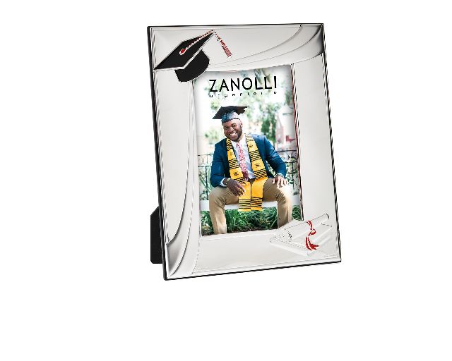 Idea regalo laurea portafoto laurea argento pvd