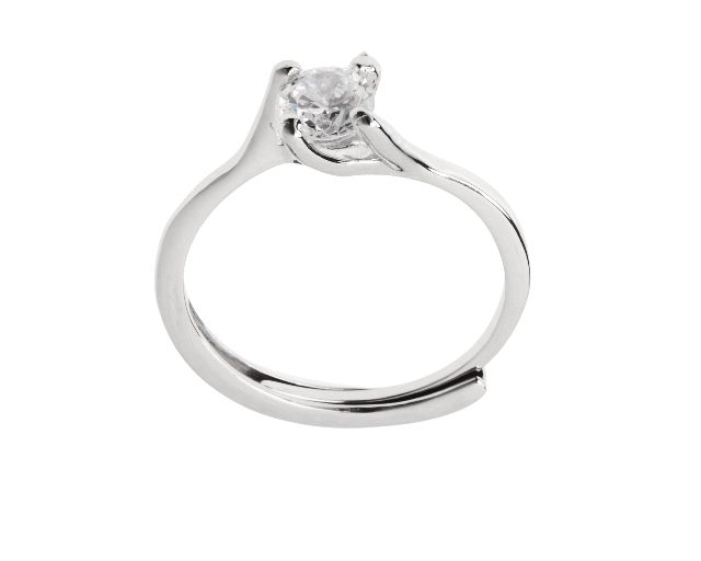 Anello argento con cubic zirconia